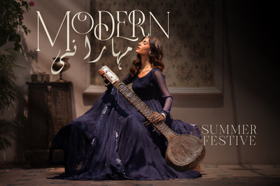 Modern Maharani: A Regal Fusion of Mughal Heritage & Pakistani Ready-to-Wear Fashion