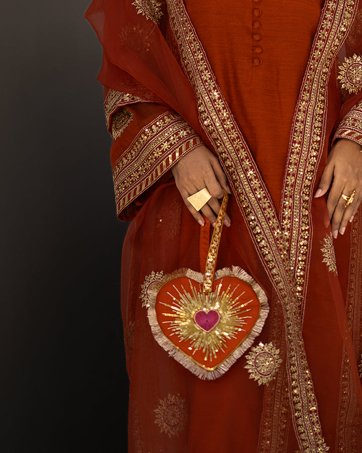 Dil-Bahar Potli - Orange