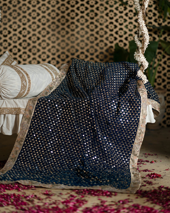 Mahrosh Velvet Shawl