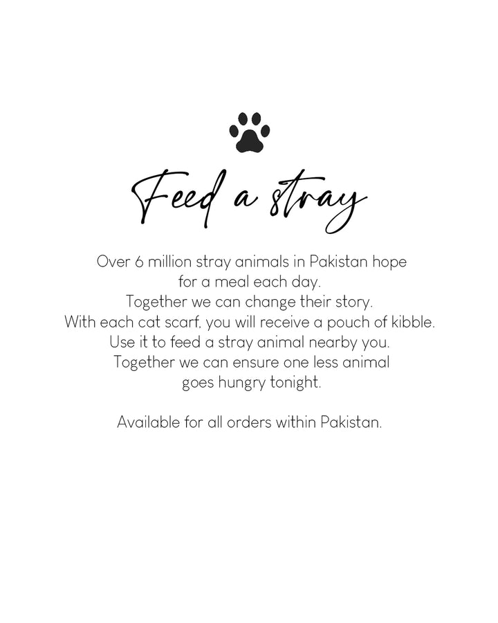 Raise Your Paws Scarf